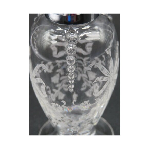 Vintage Heisey Orchid Salt and Pepper Shaker set in excellent condition - Picture 7 of 8